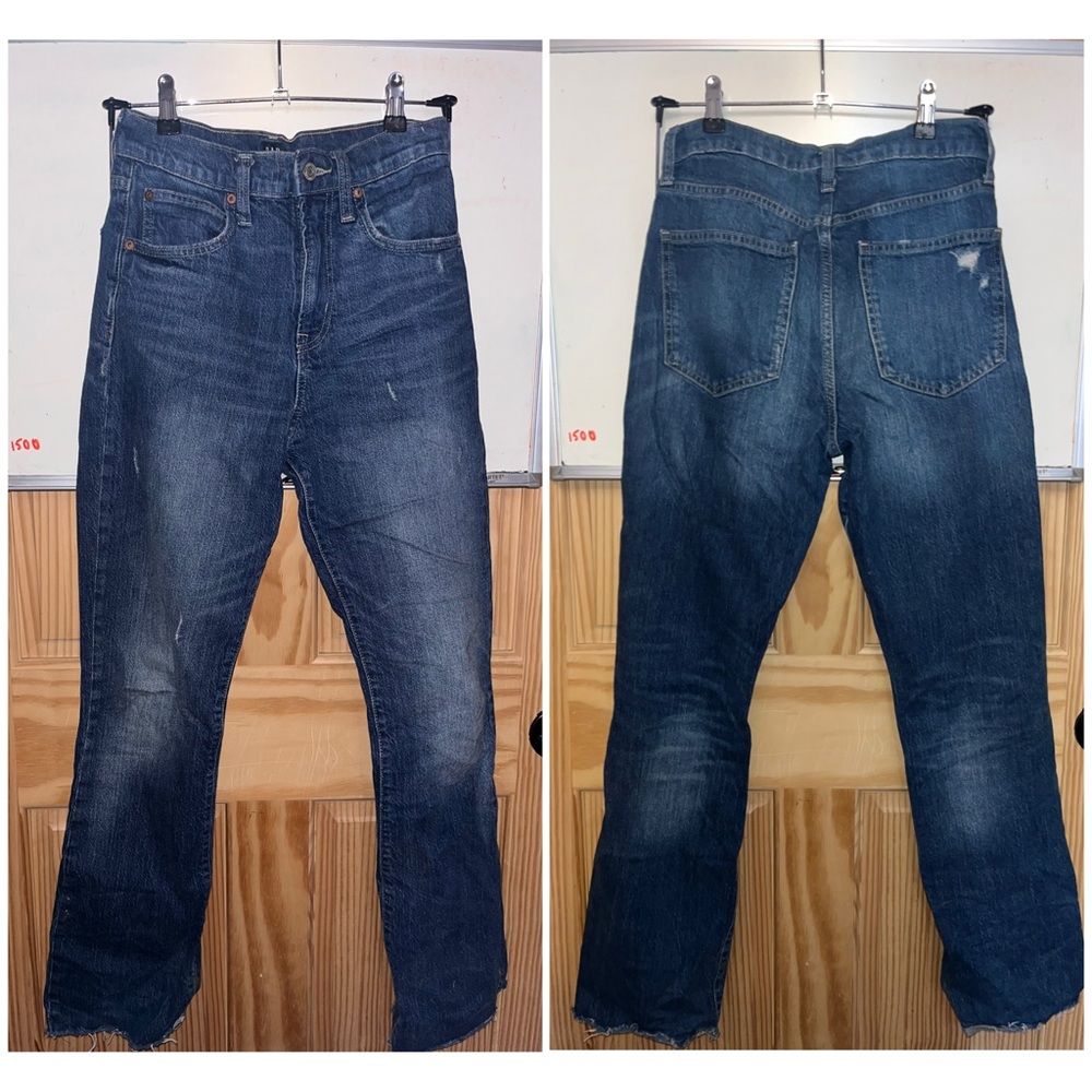GAP women’s Dark Blue Bootcut Jeans
